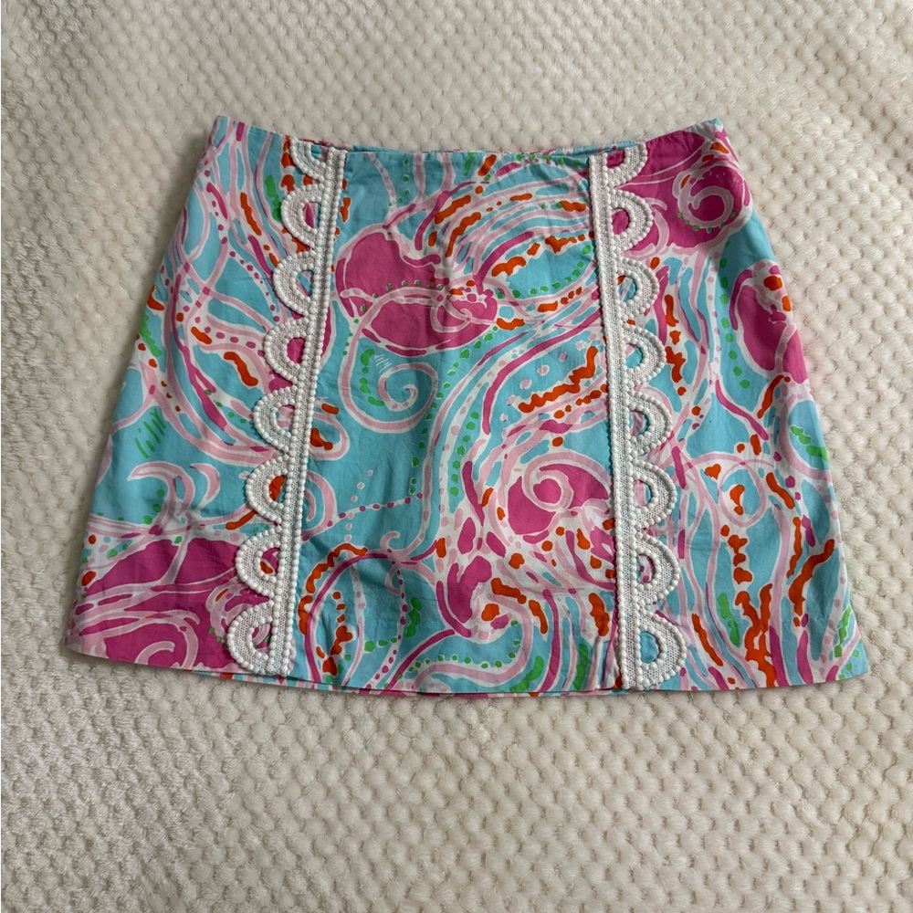 Lilly Pulitzer Jellies Be Jammin Skort Size 0 C0246